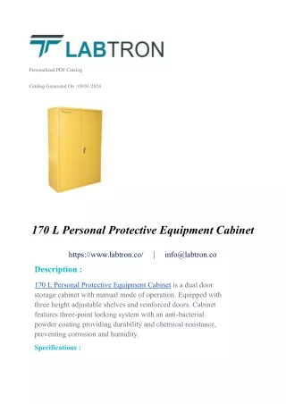 170 L Personal Protective Equipment Cabinet