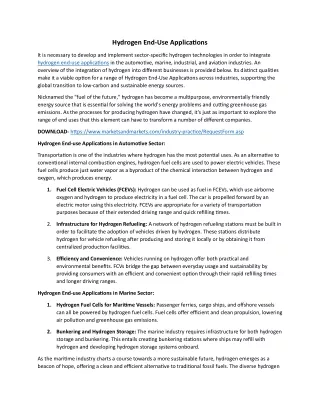 Hydrogen End-Use Applications rc pdf2