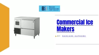 Commercial Ice Makers