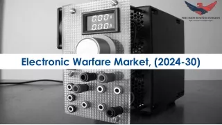 Electronic Warfare Market Opportunities, Business Forecast To 2030