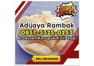 RENYAH! WA 0857-3325-0153 Seller Jual Kerupuk Rambak Mentah kirim ke Sukabumi Tanjungbalai