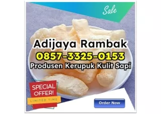 TERLARIS! WA 0857-3325-0153 Toko Jual Kerupuk Rambak Mentah kirim ke Tasikmalaya Tidore Kepulauan