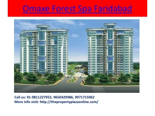 Omaxe Residential Project Faridabad