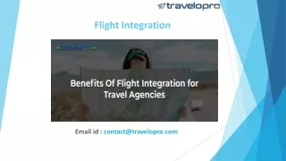 Flight Integration