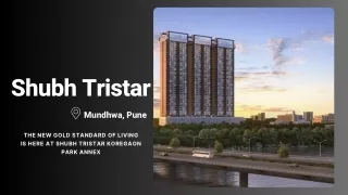 Shubh Tristar in Mundhwa Pune - Price, Floor Plan, Brochure & Reviews.