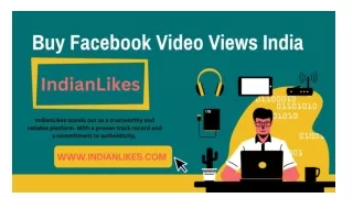 Buy Facebook Video Views India - IndianLikes