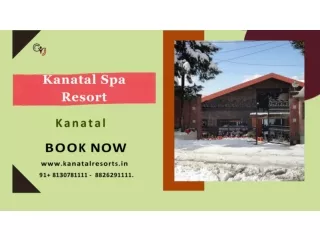 Luxury resort in Kanatal | Kanatal Spa Resort