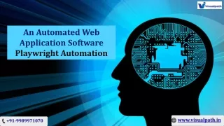 Playwright Automation Online Training | Visualpath