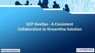 DevOps GCP online Training in hyderabad -Visualpath