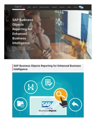 SAP Business Objects Reporting for Enhanced Business Intelligence