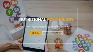 Exploring the Impact of Nutritional Psychology: Understanding the Mind-Body Conn