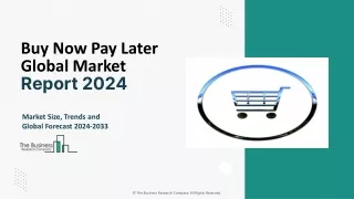 Buy Now Pay Later Market Size, Trends, Share And Growth Report, 2033