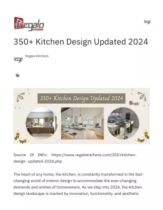 350  Kitchen Design Updated 2024