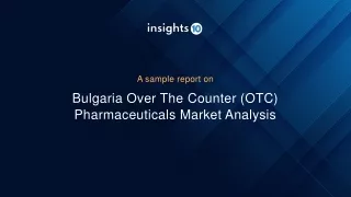 Bulgaria Over The Counter (OTC) Pharmaceuticals Market Analysis