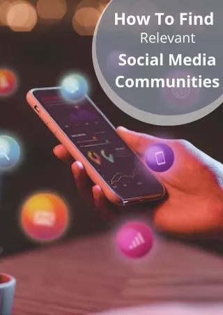 Social Media Communities