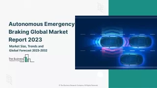 Autonomous Emergency Braking Global Market Size, Share, By Technology, By Vehicle Type, By Application, By Regional Fore