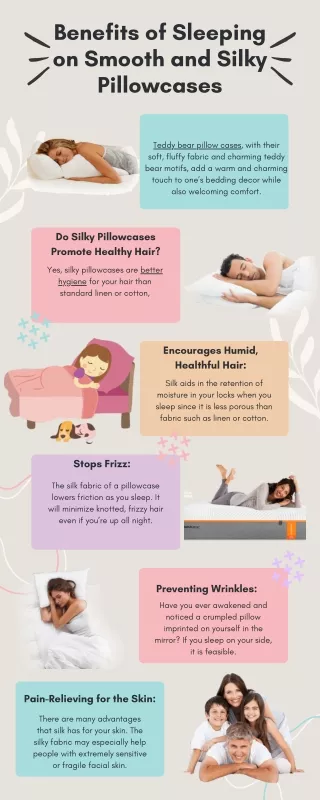 Benefits of Sleeping on Smooth and Silky Pillowcases