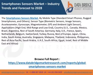 Smartphones Sensors Market
