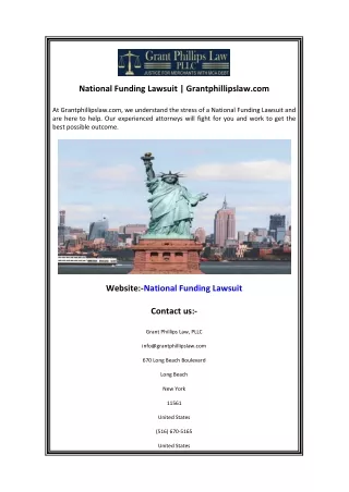 National Funding Lawsuit  Grantphillipslaw.com