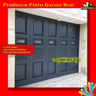 BERGARANSI..!! Wa 0852 1824 3246 Pabrik Pintu Garasi Mobil Besi Fortress Untuk Apartment Di Kalimantan Tengah