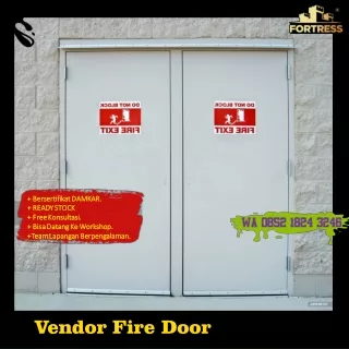 FREE SURVEY..!! Wa 0852 1824 3246 Pembuat Fire Door Fortress Untuk Pabrik Di Sulawesi Tengah