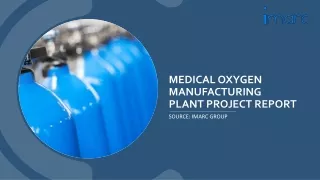 Complete Cost Analysis on Medical Oxygen Manufacturing Plant Project Report PDF