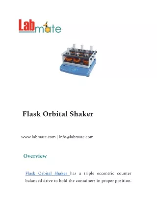 Flask Orbital Shaker