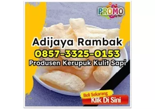 OBRAL! WA 0857-3325-0153 Penjual Kerupuk Kulit Sapi Mentah kirim ke Pekalongan Sibolga