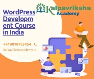 Wordpress Development course in India