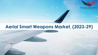 Aerial Smart Weapons Market Future Prospects and Forecast To 2030