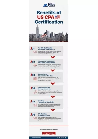 Benefits Of US Certified Public Accountant Certification