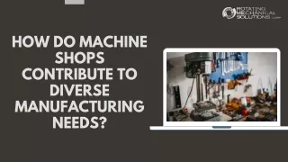 Machine Shops in Colorado