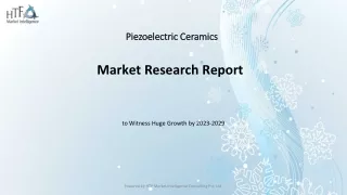 Piezoelectric Ceramics Market Size, Changing Dynamics and Future Growth Trend 20