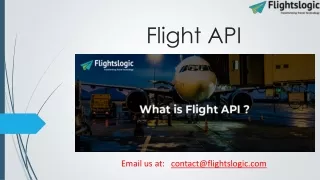 Flight API