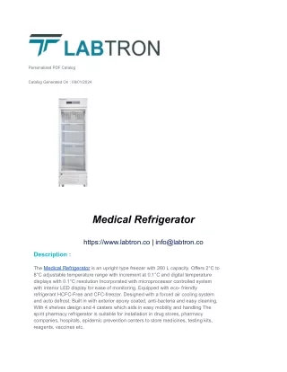 Medical Refrigerator