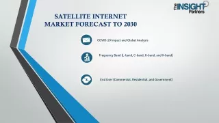 Satellite Internet Market Opportunities, Challenges, Strategies & Forecasts 2030