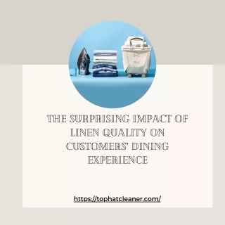 The Surprising Impact of Linen Quality on Customers’ Dining Experience