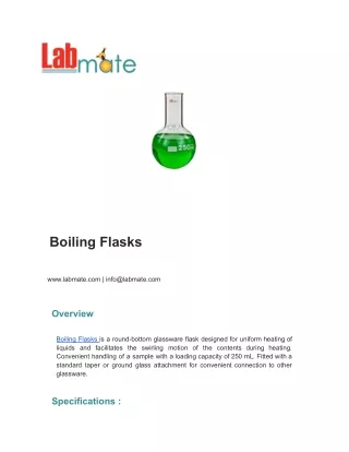 Boiling Flasks