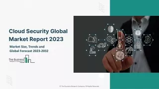 Cloud Security Global Market By Type, By Enterprise Size, By Deployment Mode, By Industry Vertical, Opportunity Analysis