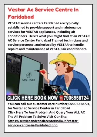 Vestar ac Service Center In faridabad