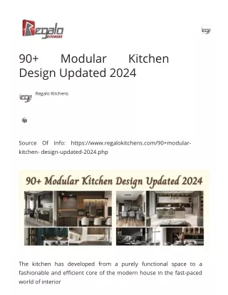 90  Modular Kitchen Design Updated 2024