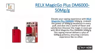 RELX MagicGo Plus DM6000-50Mg