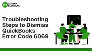 Quick Methods To Troubleshoot QuickBooks Error Code 6069