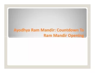 Ayodhya Ram Mandir