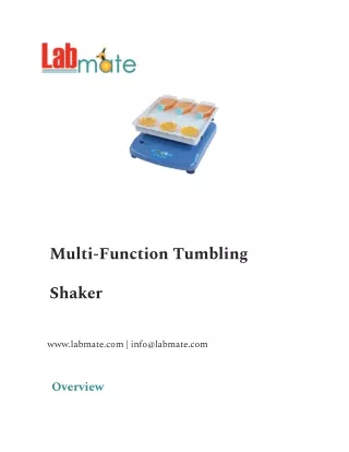 Multi-Function Tumbling Shaker