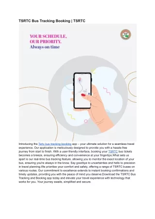 TSRTC Bus Tracking Booking _ TSRTC