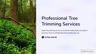 Tree Trimming Services