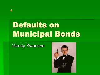 Defaults on Municipal Bonds