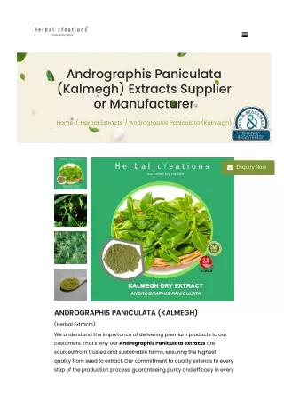 herbal-creations-com-kalmegh-andrographis-paniculata-extract-supplier-manufactur