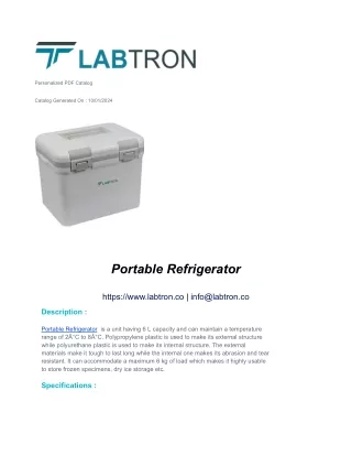 Portable Refrigerator